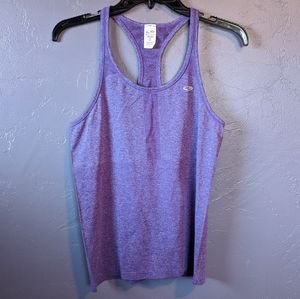 C9 purple racerback athletic tank sz small